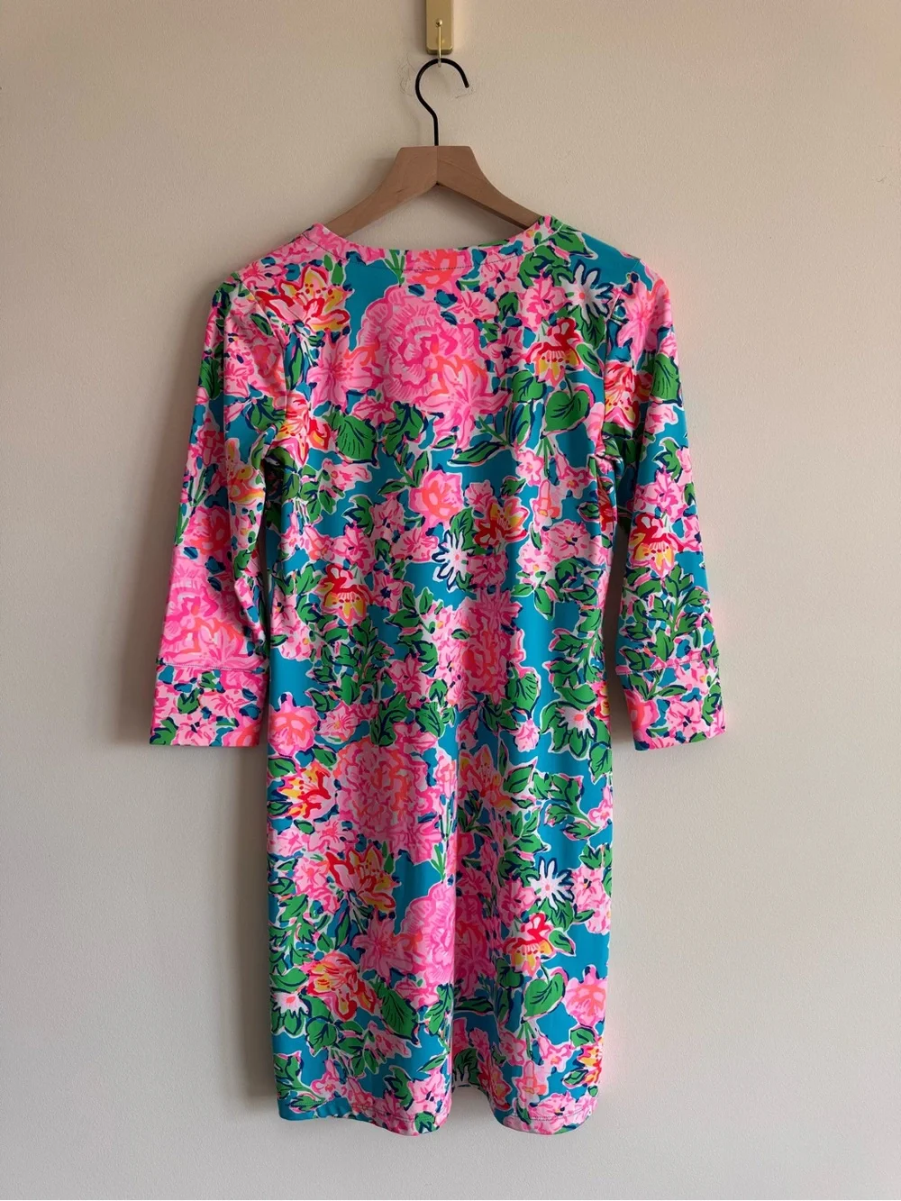 Lilly Pulitzer | UPF 50+ Nadine Chilly Lilly Multi Rose to The Occasion Dress S